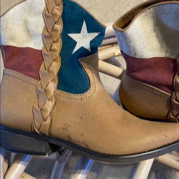 Texas flag cowboy boots - Picture 5 of 5